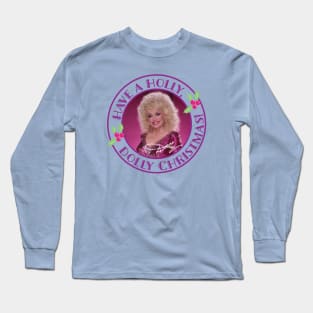 Holly, Dolly Christmas Long Sleeve T-Shirt